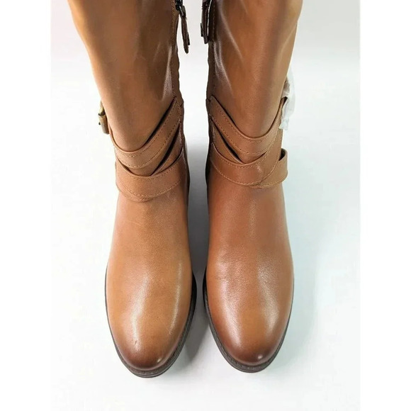 Sam Edelman Women's Pansy Whiskey Leather Boot Size 6.5 M (MSRP $225) - Picture 5 of 11